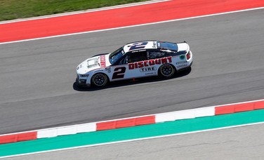 Cindric and the Discount Tire Ford finished sixth at COTA in late March.
